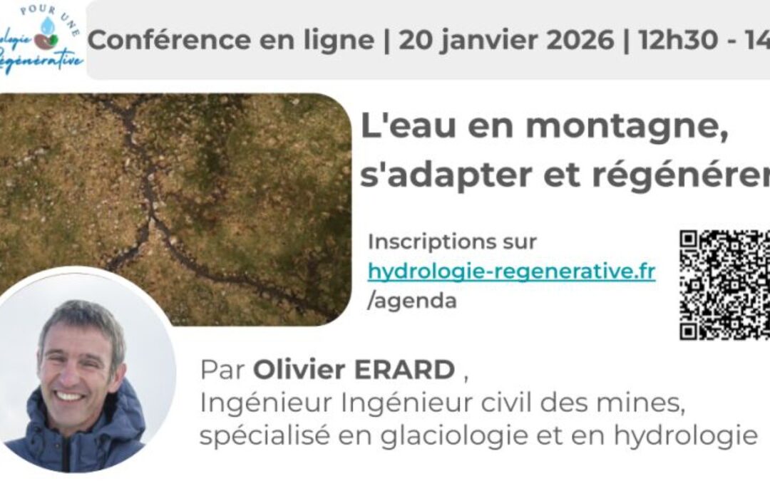 Webinaire | L&rsquo;eau en montagne, s&rsquo;adapter et régénérer